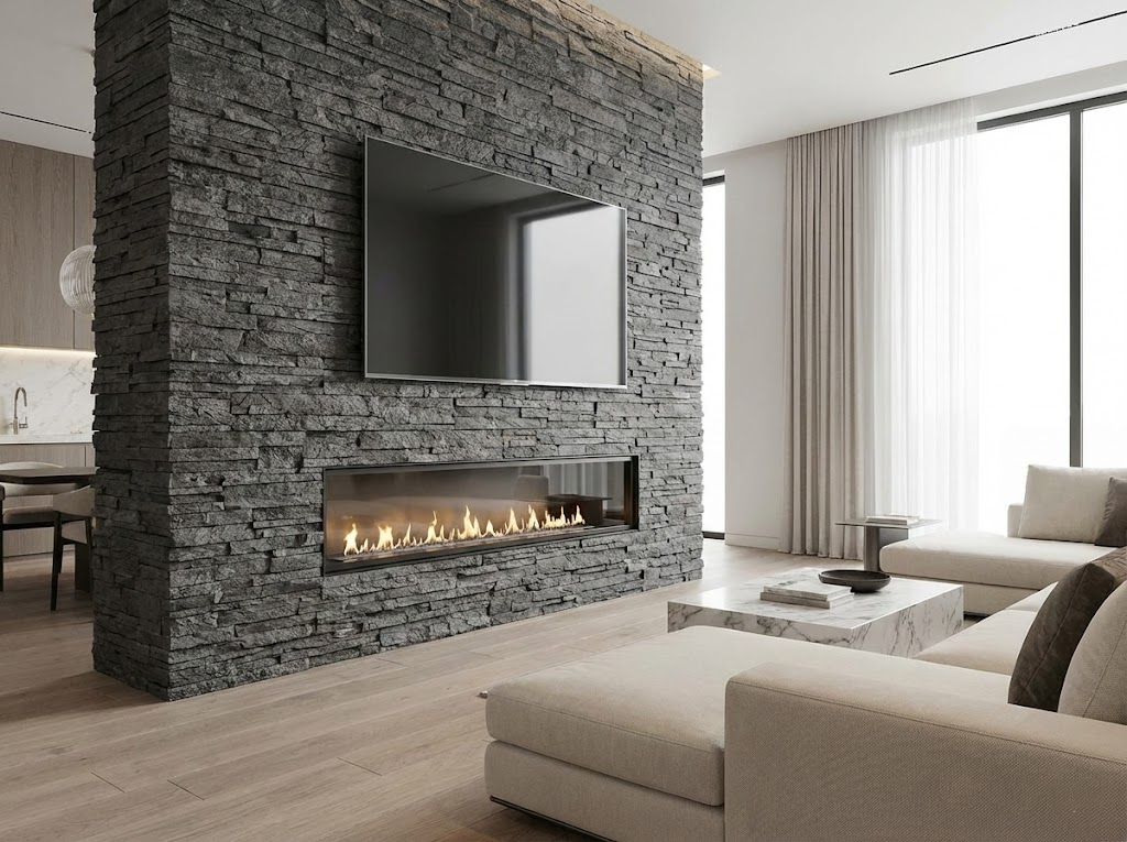 Professional kitchen backsplash tile installation and design with custom hardwood flooring in San Diego